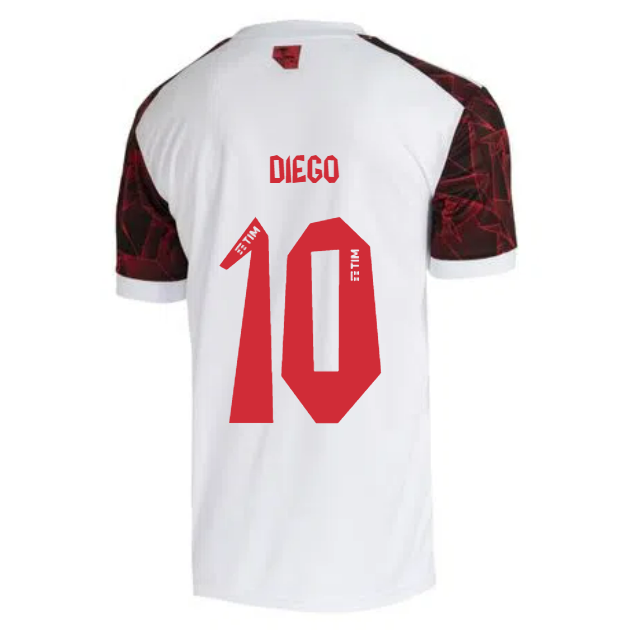 2021/22 Flamengo Away Kit Soccer Jersey DIEGO #10